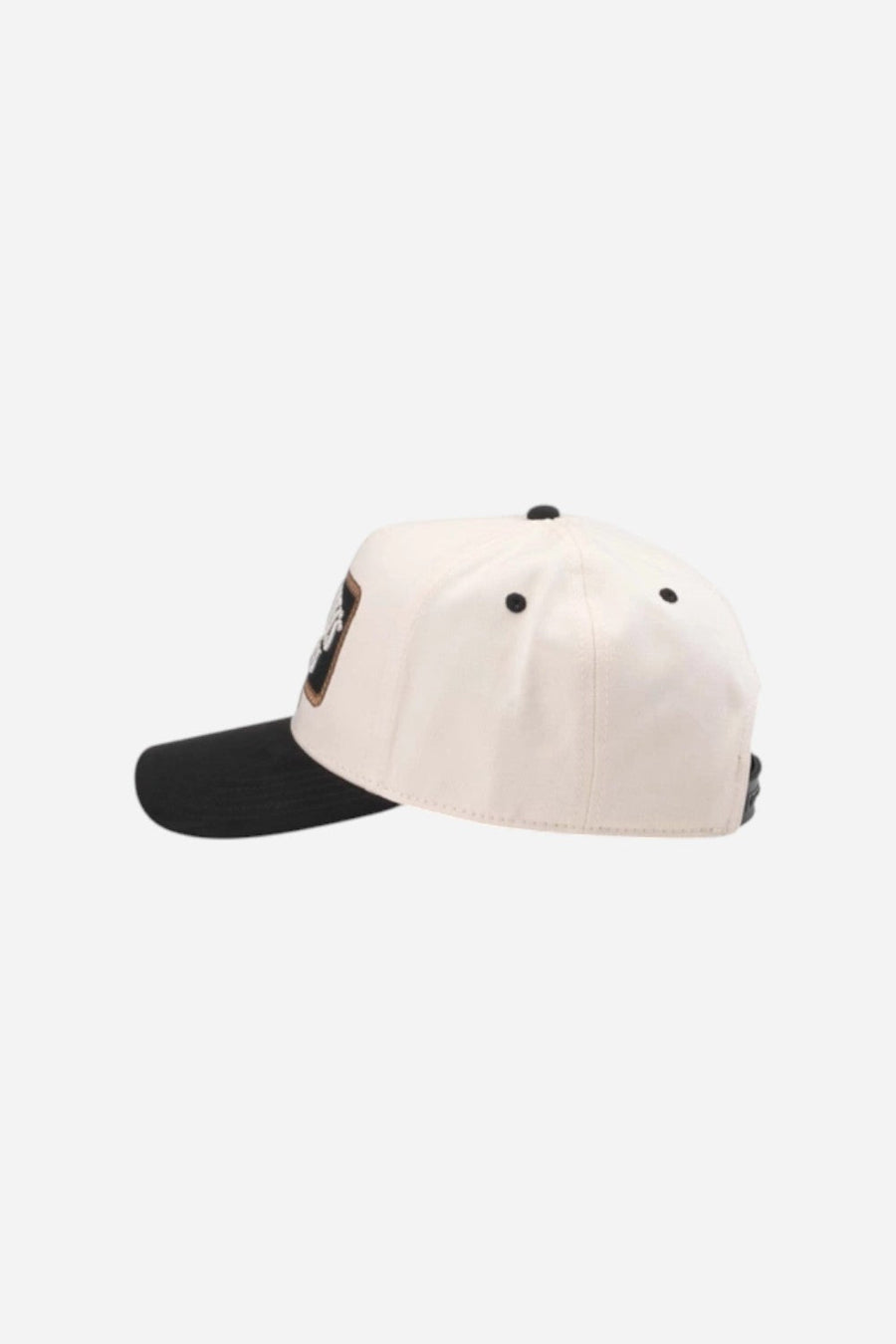 American Needle Jack Daniels Wrangler Hat in Ivory/Black – back view