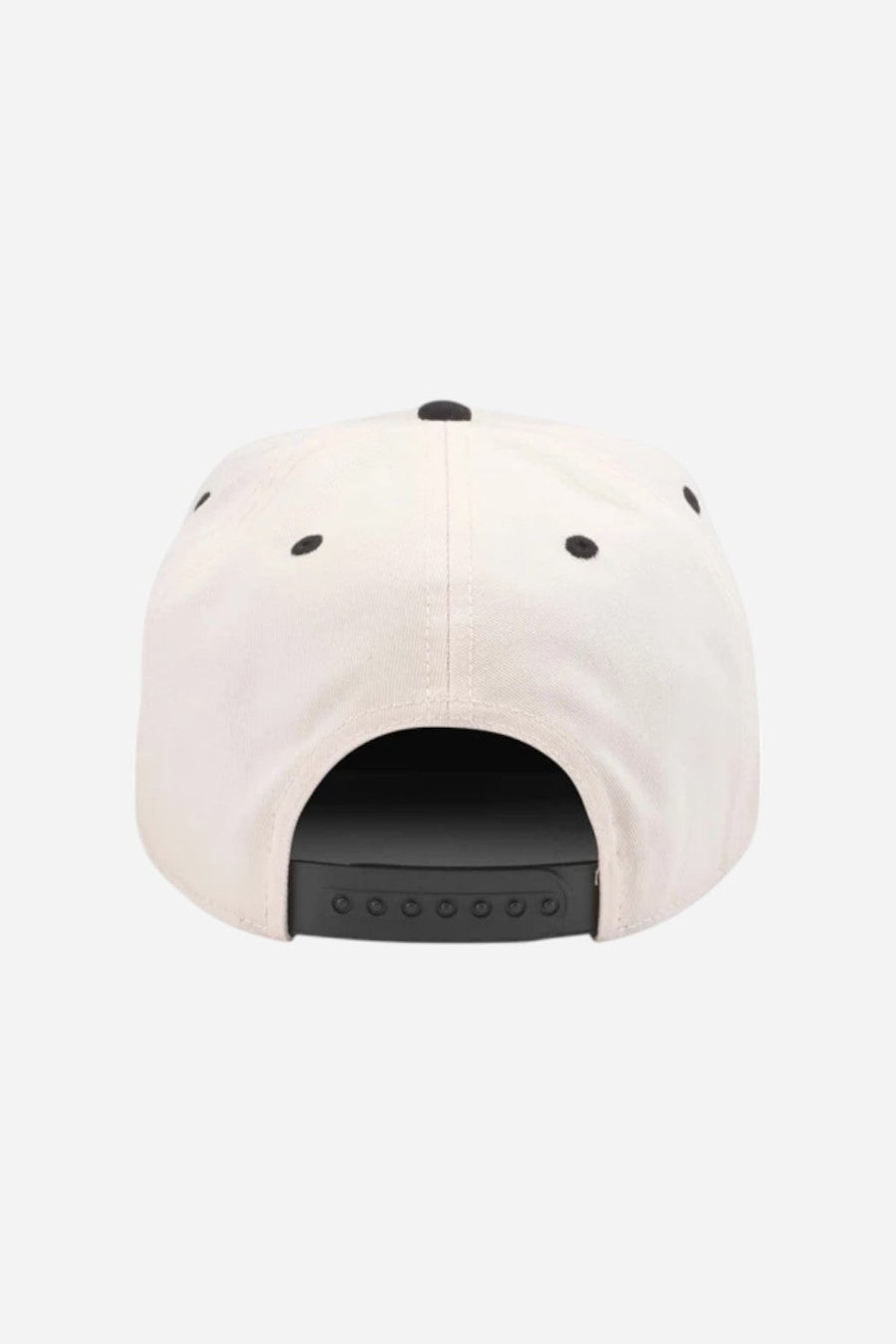 American Needle Jack Daniels Wrangler Hat in Ivory/Black – side view