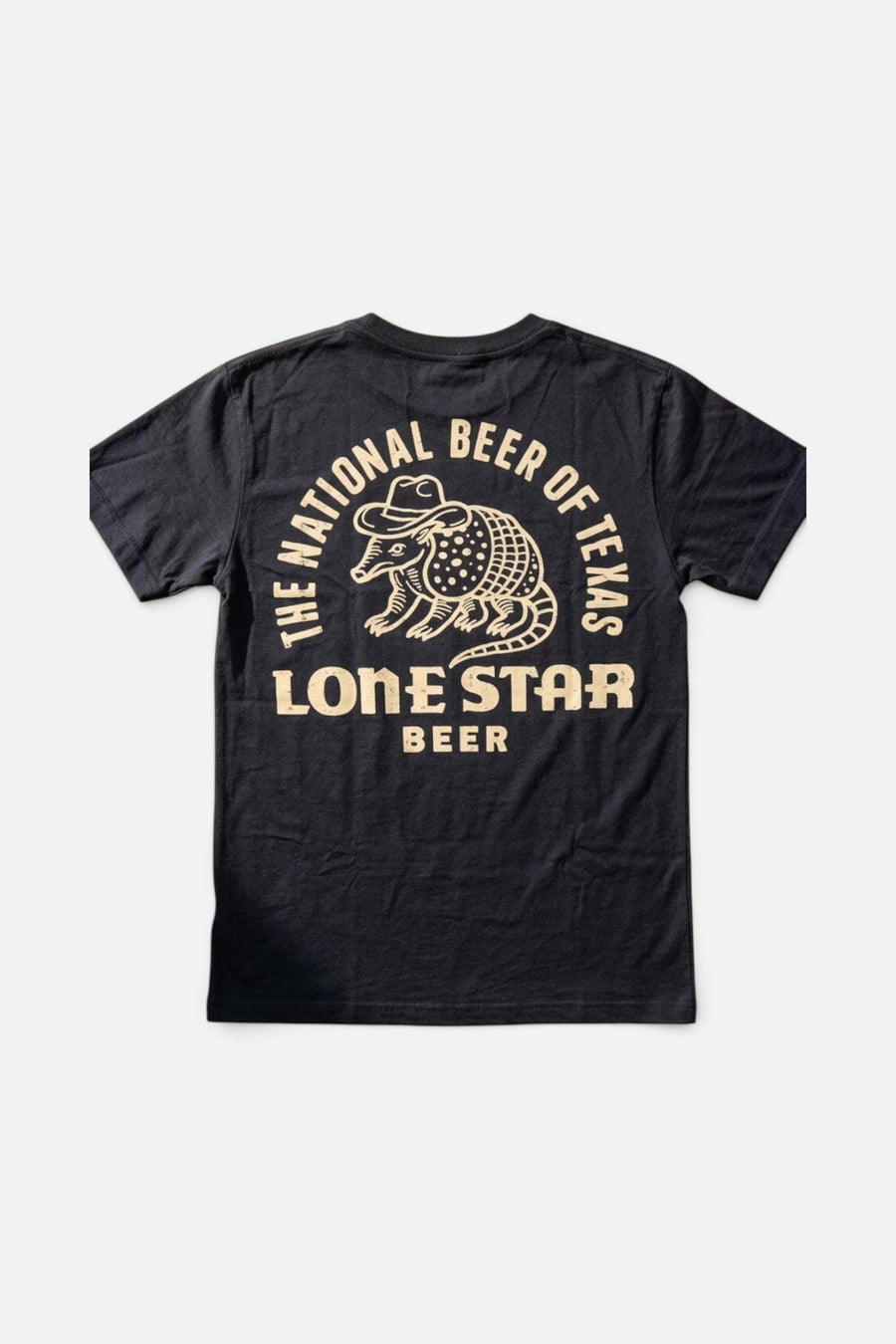American Needle Lone Star Armadillo Tee in Navy – side view