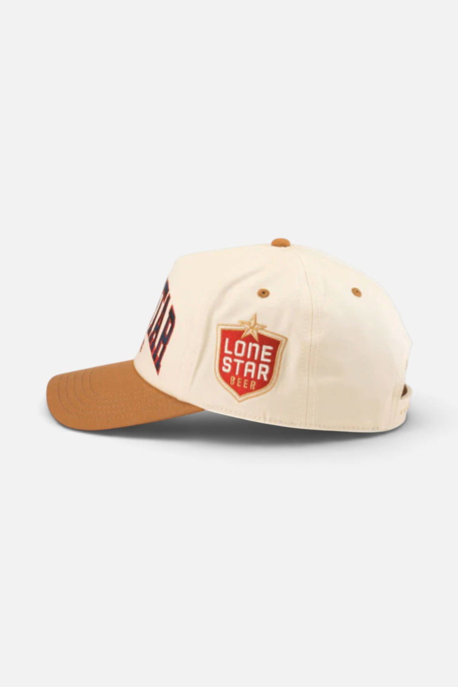 American Needle Lone Star Beer Roscoe Twill Hat – side view