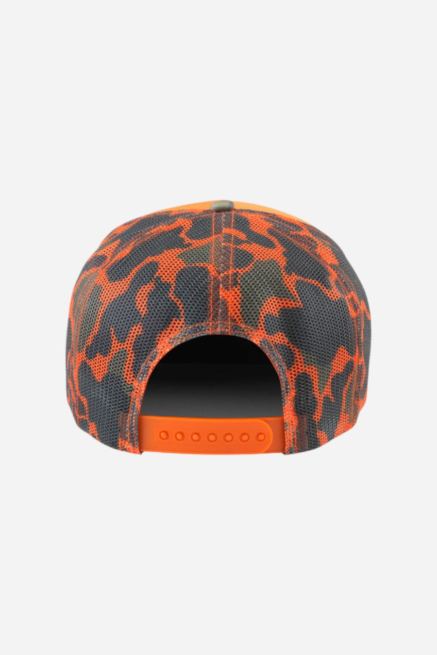 American Needle Lone Star Mallard Foamy Hat in Orange – side view