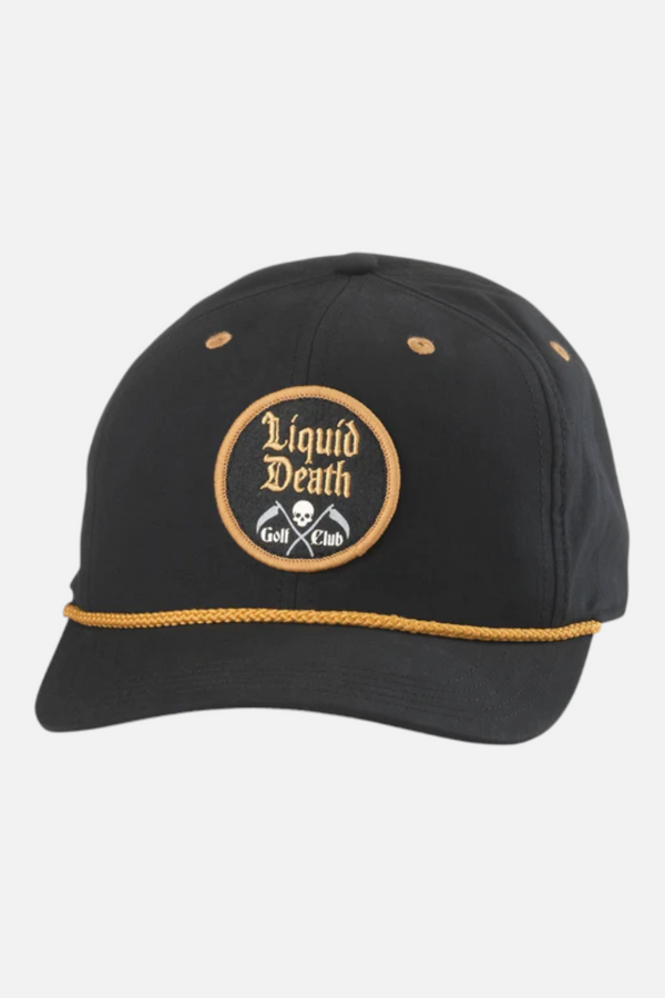 American Needle Men's All Day Hat Liquid Death in Black