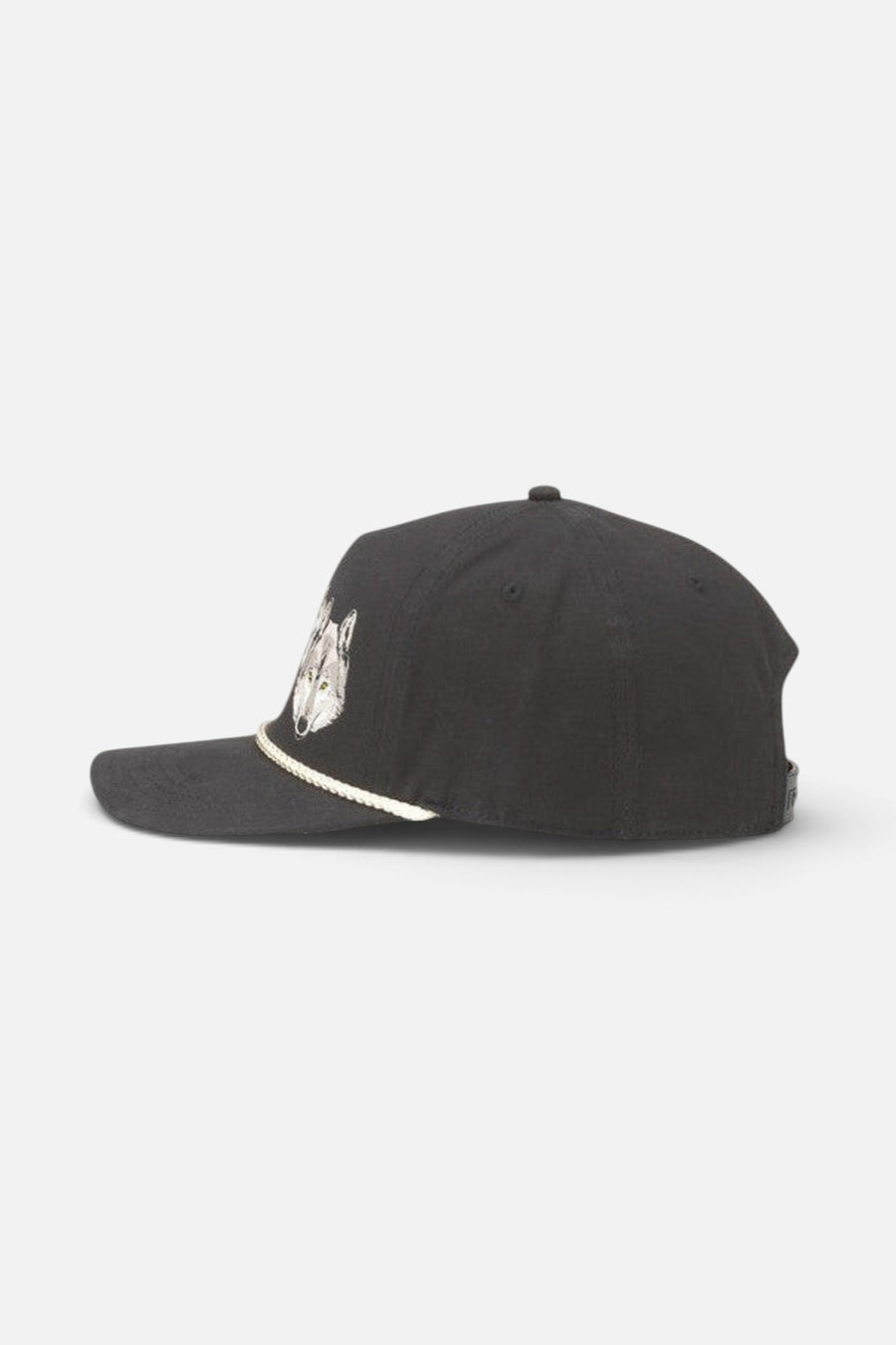 American Needle Miller Genuine Draft Canvas Cappy in Black – side view
