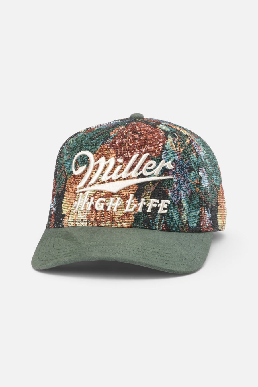 American Needle Miller High Life Archibald Hat in Floral Jacquard – front view