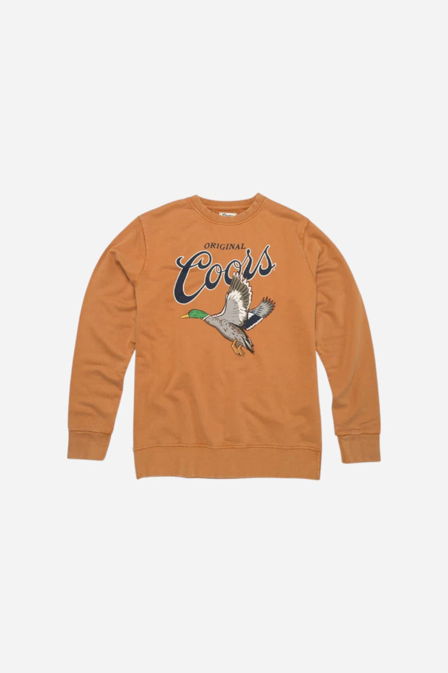 American Needle Original Coors Sunday Fleece Crew in Hazel – front view