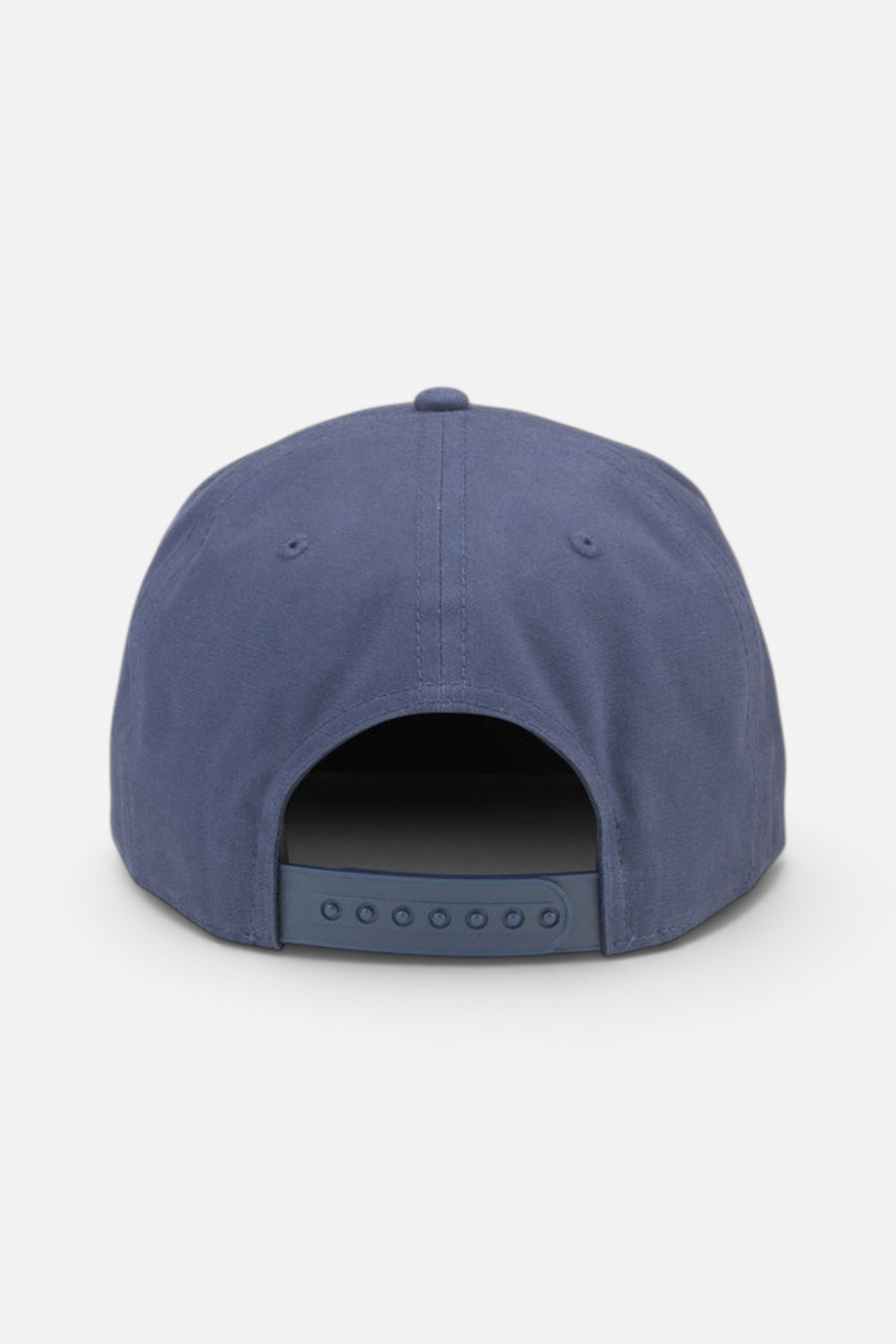 American Needle PBC Rainier Canvas Cappy Hat in Navy – side view