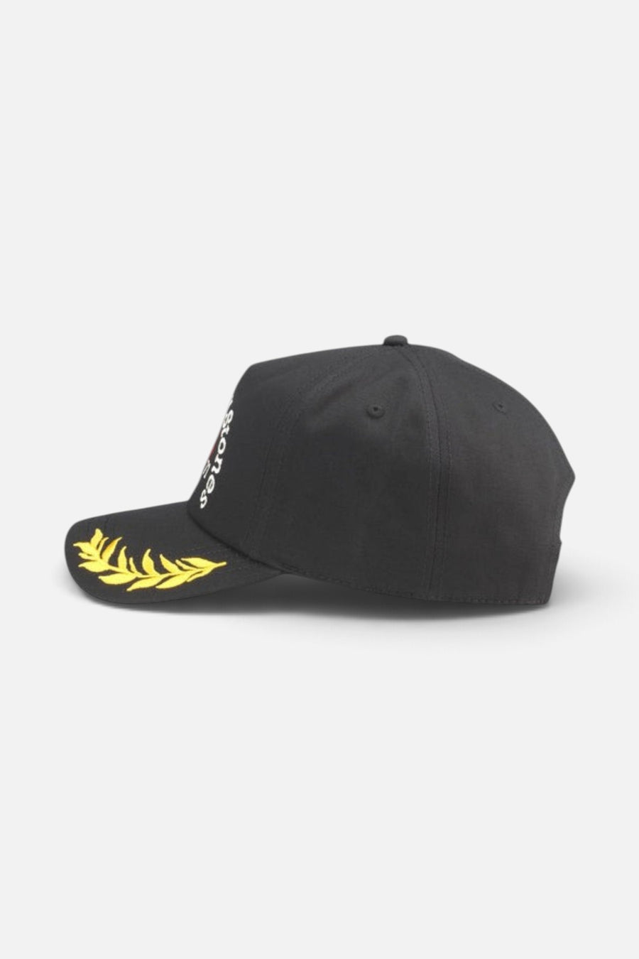 American Needle Rolling Stones Club Captain Hat in Black – side view