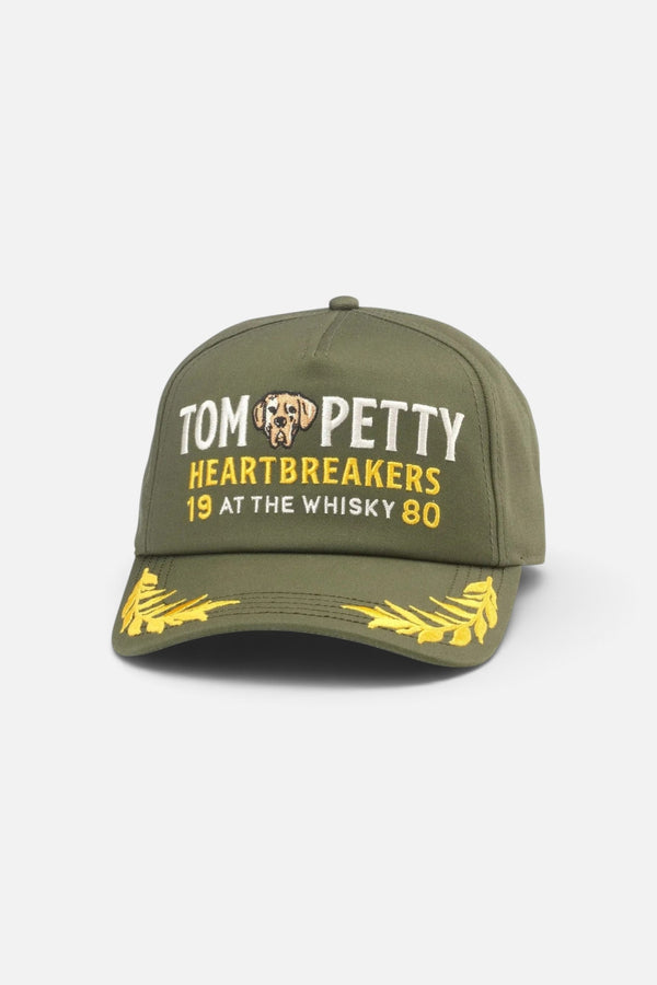 American Needle Tom Petty Club Captain Snapback Hat in Army Green