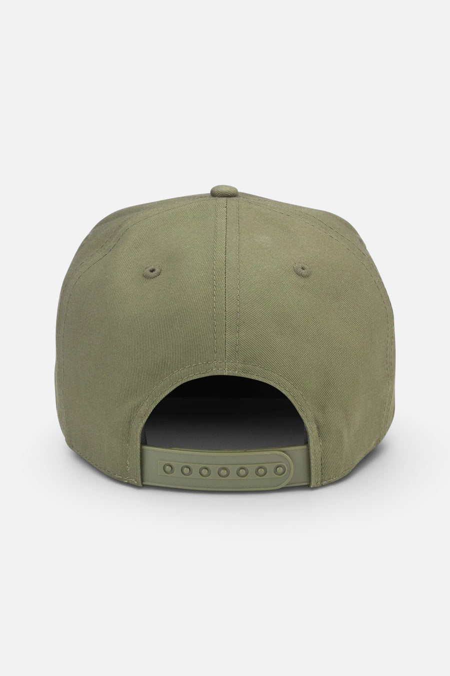 American Needle Tom Petty Club Captain Snapback Hat in Army Green – side view