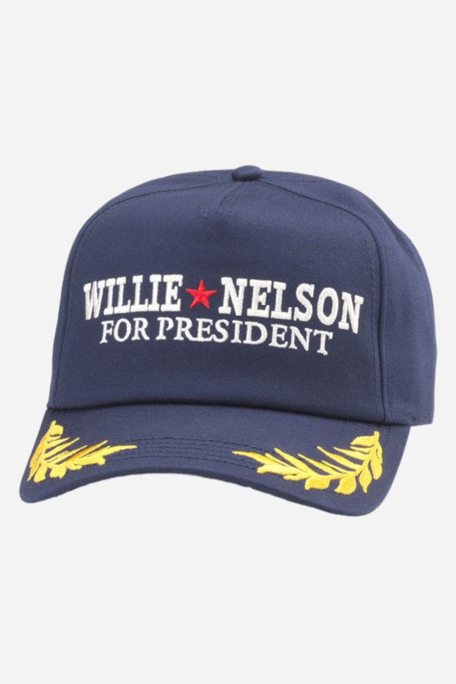American Needle Willie Nelson Club Captain Hat in Navy – front view