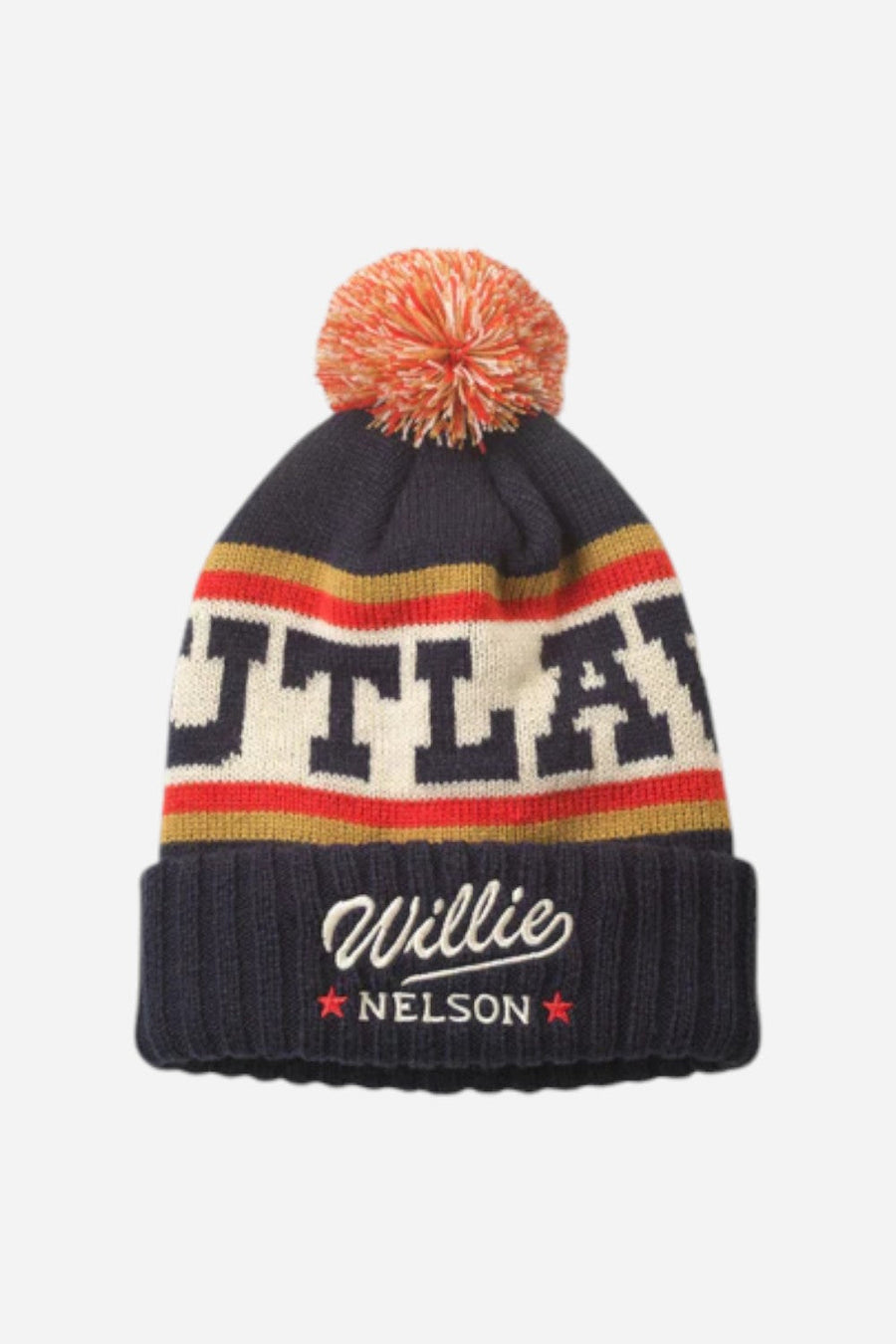 American Needle Willie Nelson Pillow Line Knit Beanie – front view