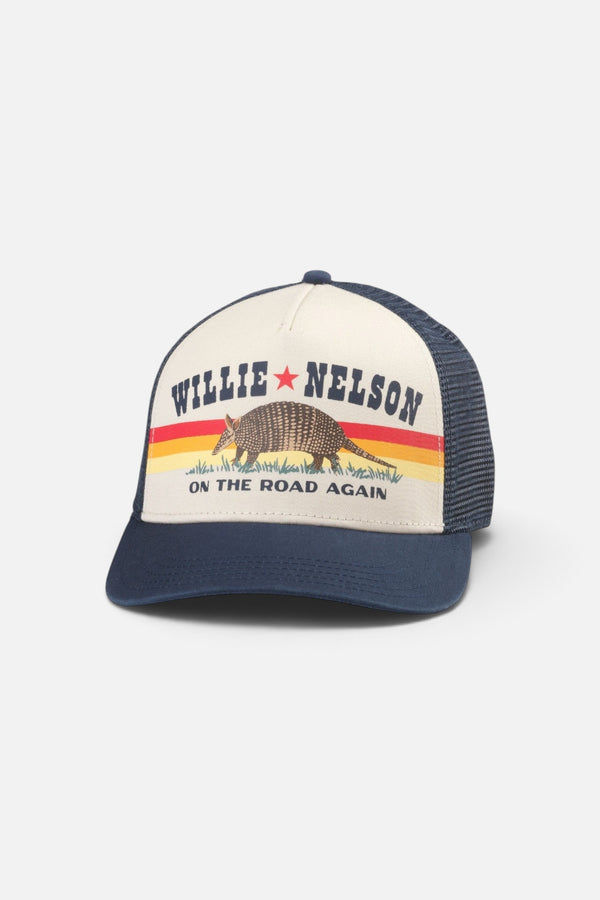 American Needle Willie Nelson Sinclair Hat in Navy / Ivory