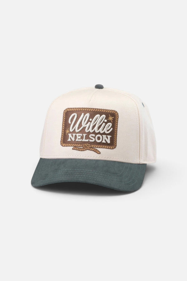 American Needle Willie Nelson Wrangler Hat in Ivory & Cedar