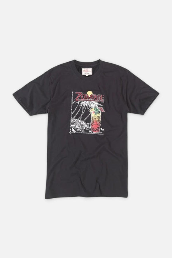 American Needle Zombie Brass Tacks Tee in Black