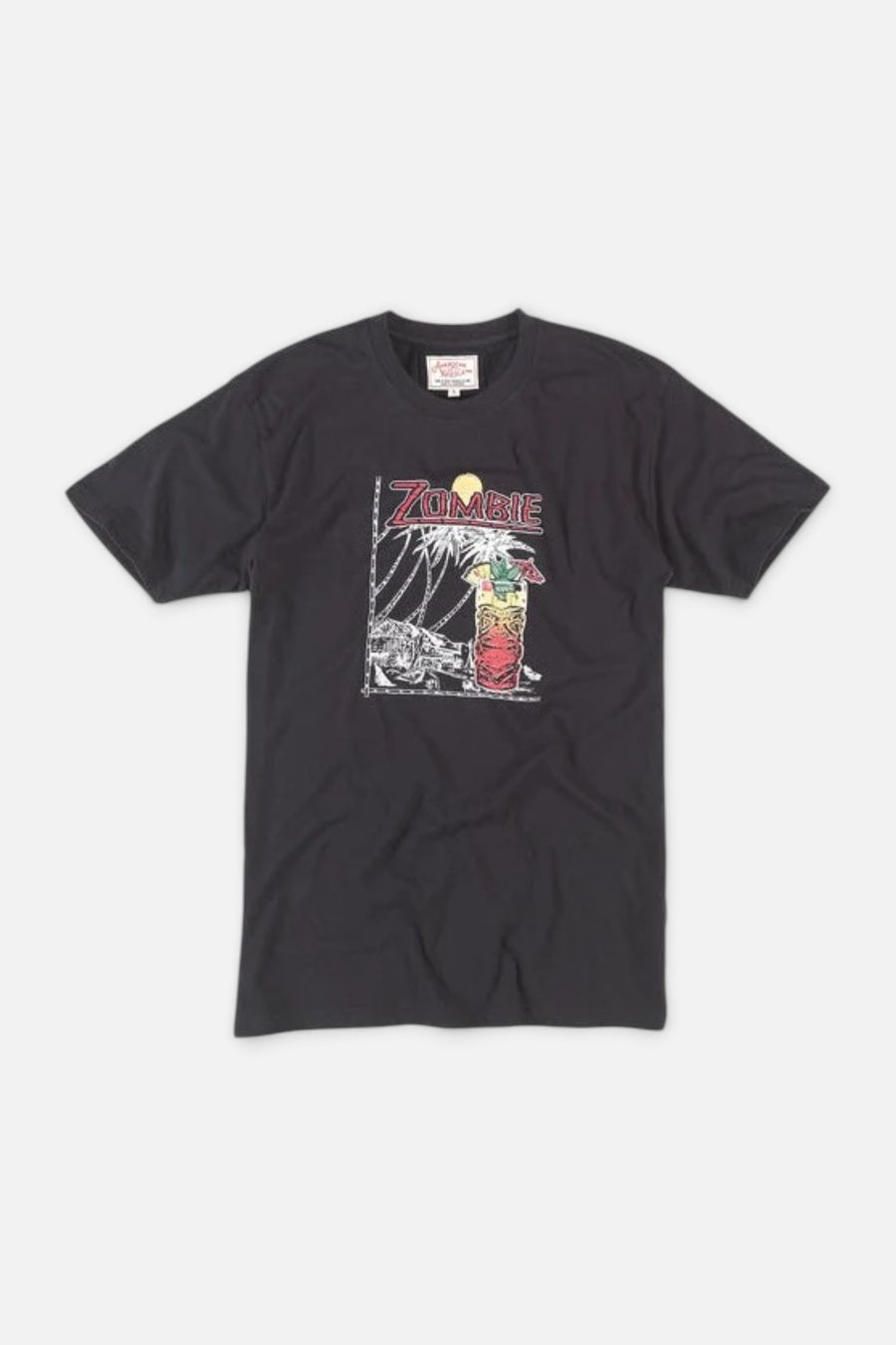 American Needle Zombie Brass Tacks Tee in Black – front view