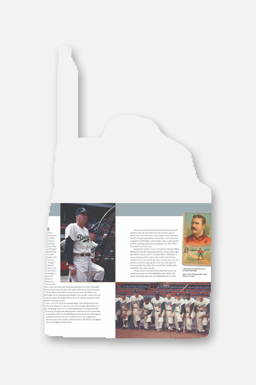 America's Classic Ballparks Book – side view