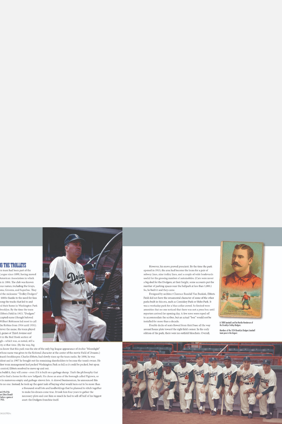 America's Classic Ballparks Book – side view