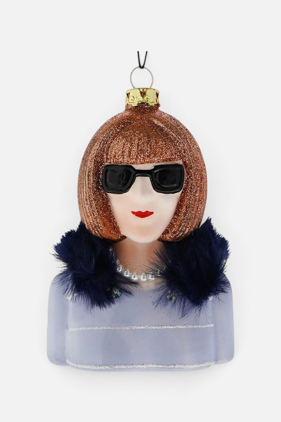 Anna Wintour Ornament – front view