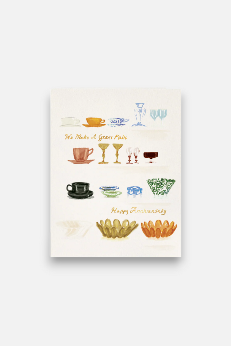 Anniversary Collectible Card – front view
