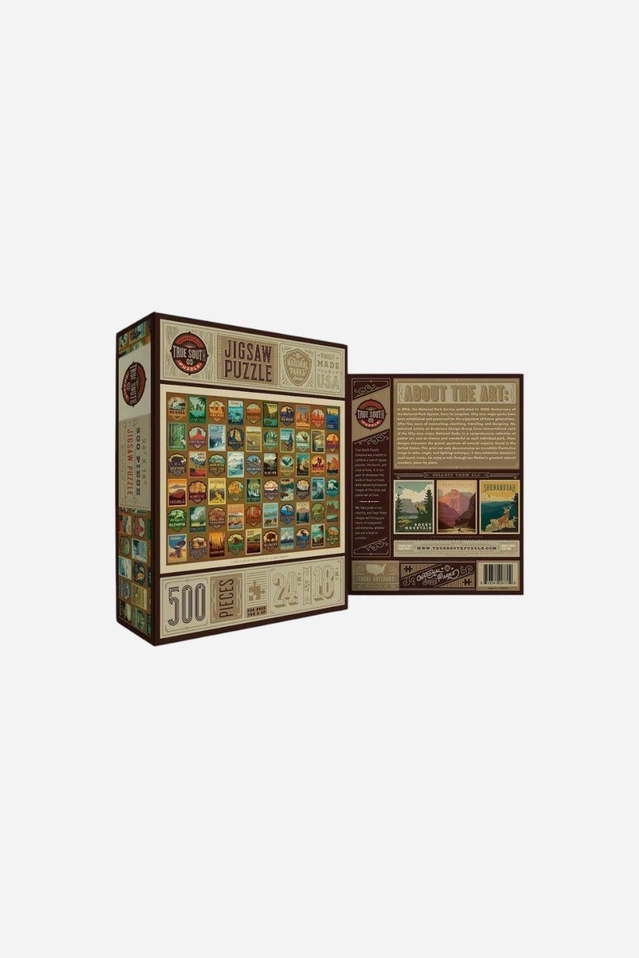 True South National Parks Patches Puzzle