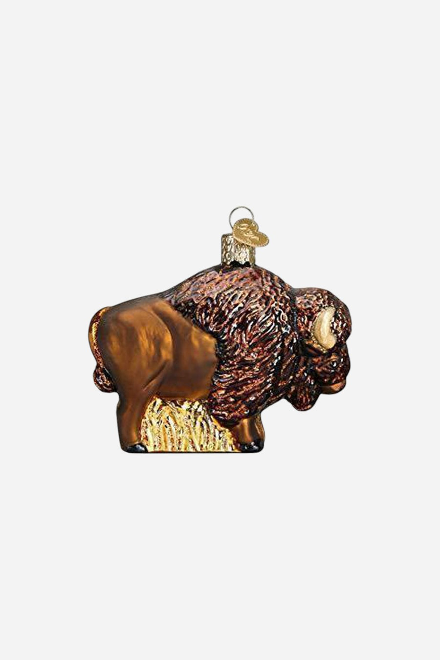 Buffalo Glass Ornament