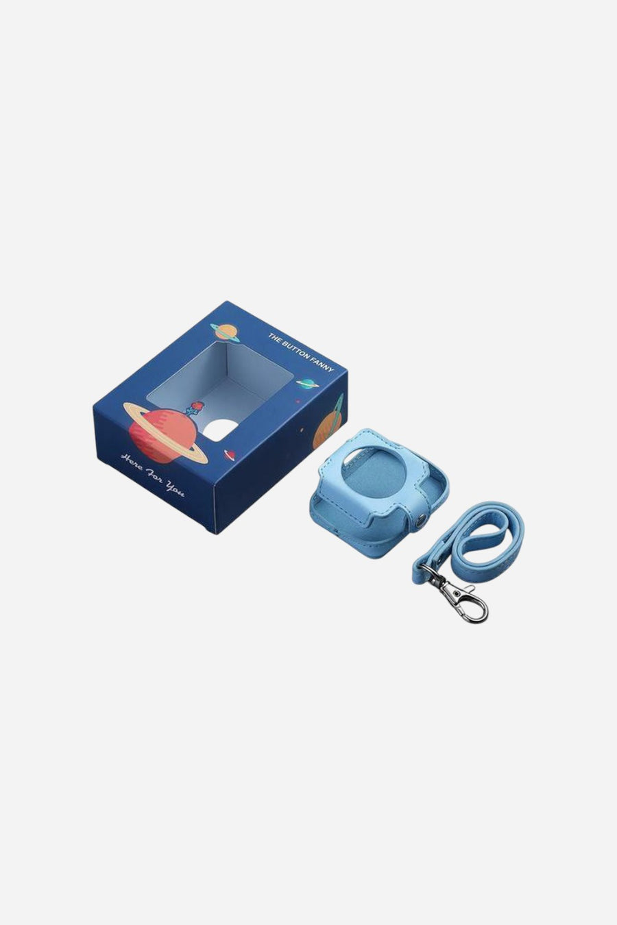 Muzen Button Carrying Bag In Blue