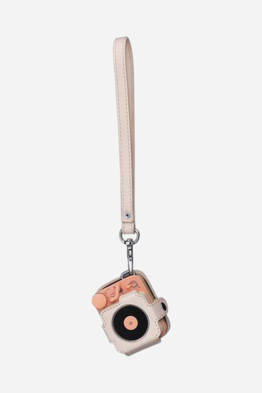 Muzen Button Carrying Bag In Peach