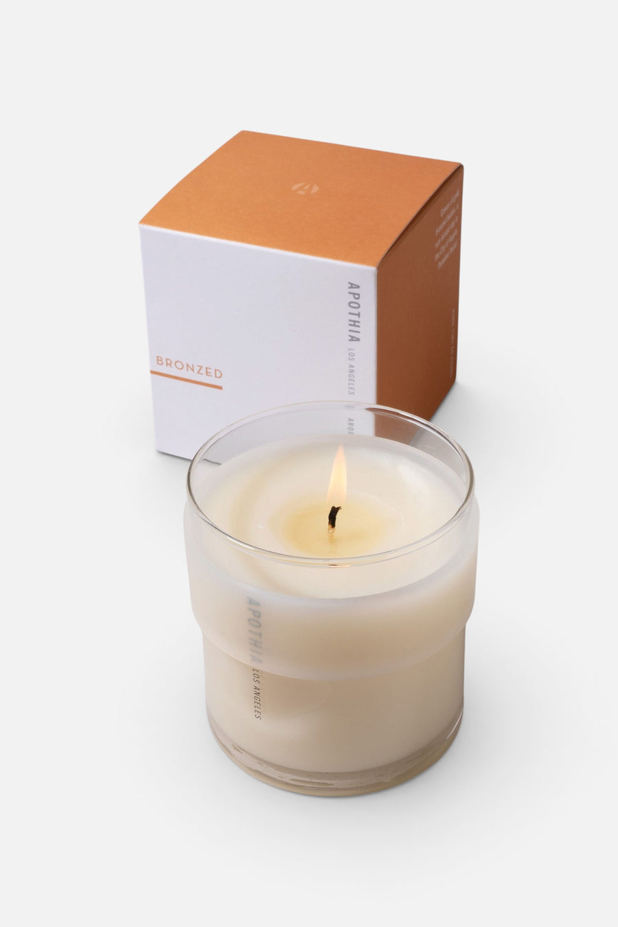 Apothia BRONZED | Orange Blossom x Jasmine | Candle – back view
