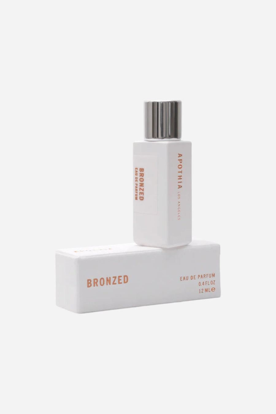Apothia BRONZED | Orange Blossom x Jasmine | Travel Eau de Parfum – side view