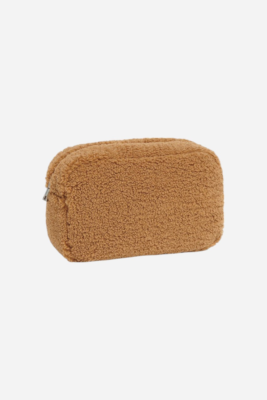 Apparis Jumbo Noor Pochette Travel Pouch in Hazelnut – front view
