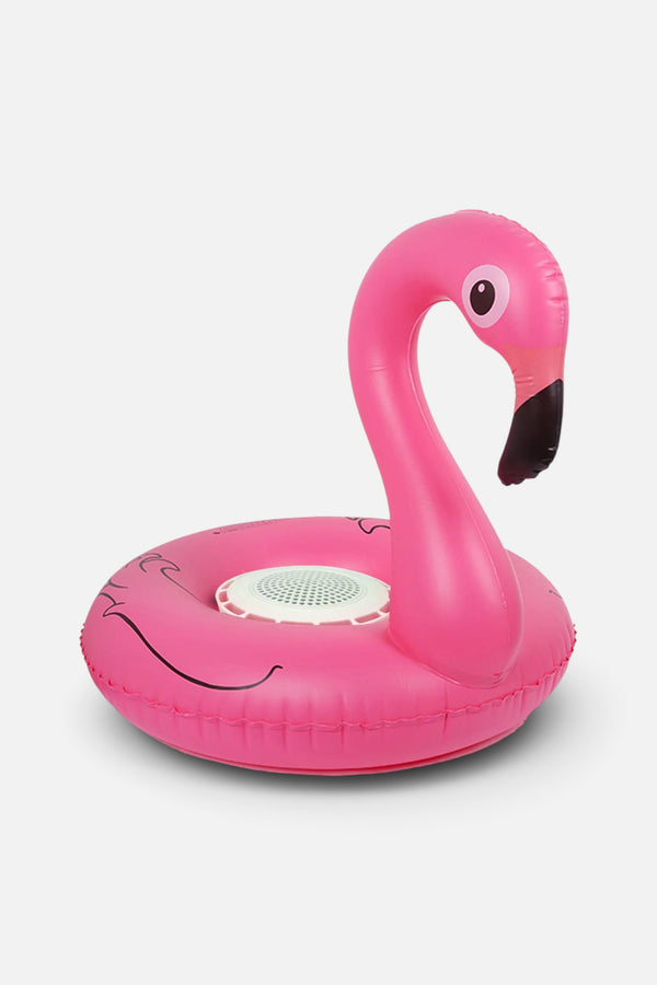 Aqua Jams Bluetooth Floating Speaker & Cup Holder - Flamingo
