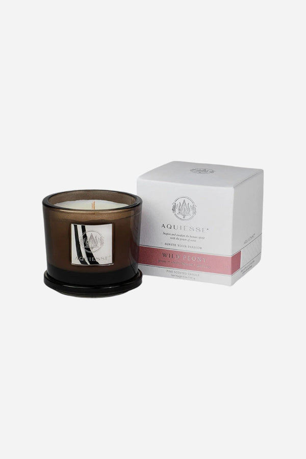 Aquiesse Wild Peony Medium Candle