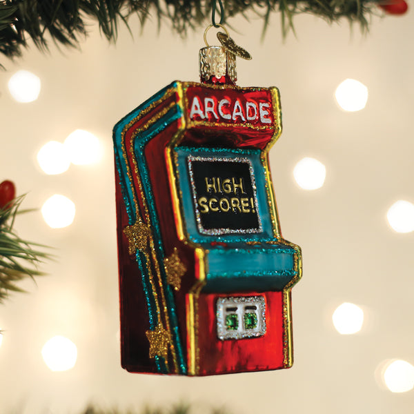 Arcade Game Ornament – detail