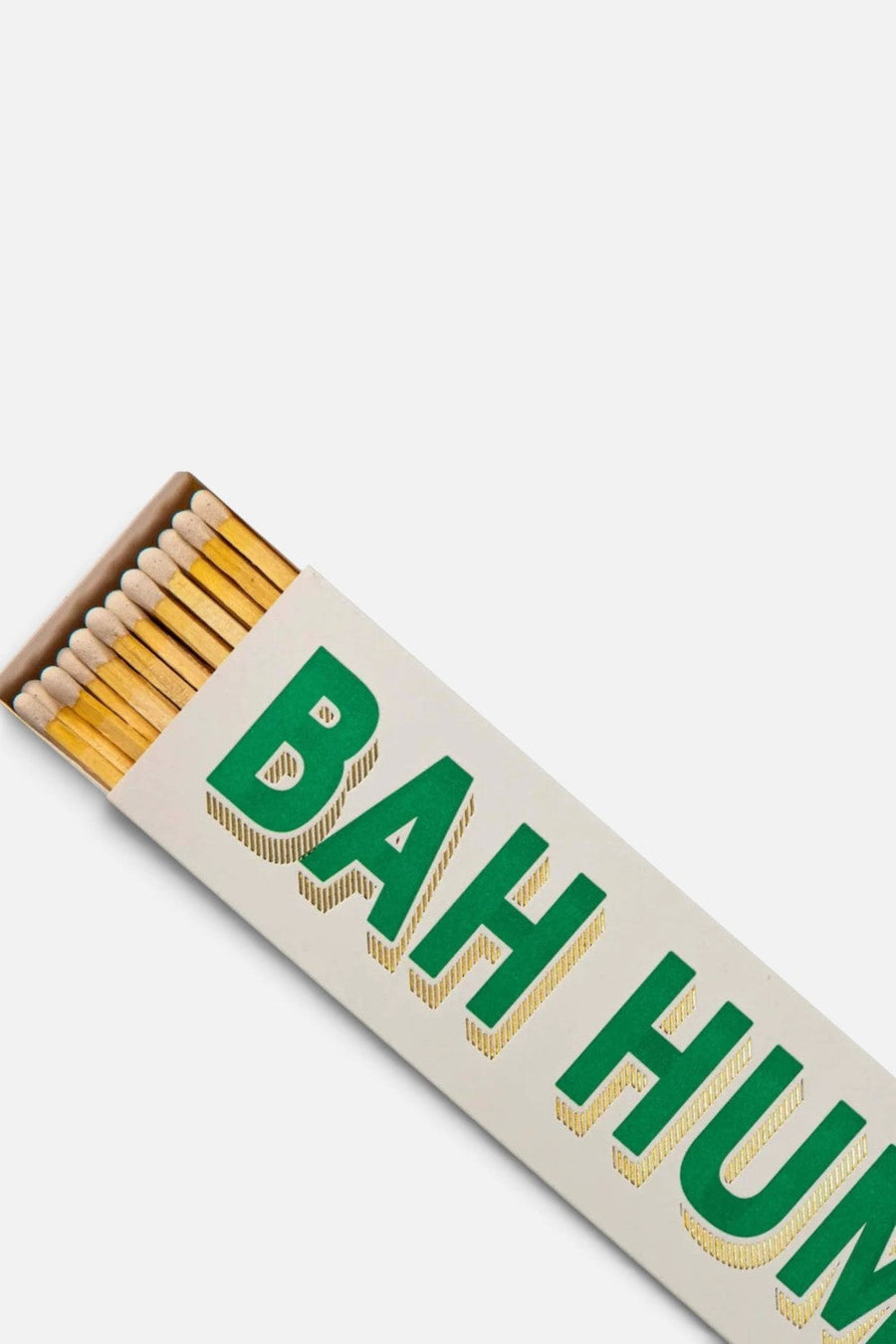Archivist Bah Humbug Long Matches – detail
