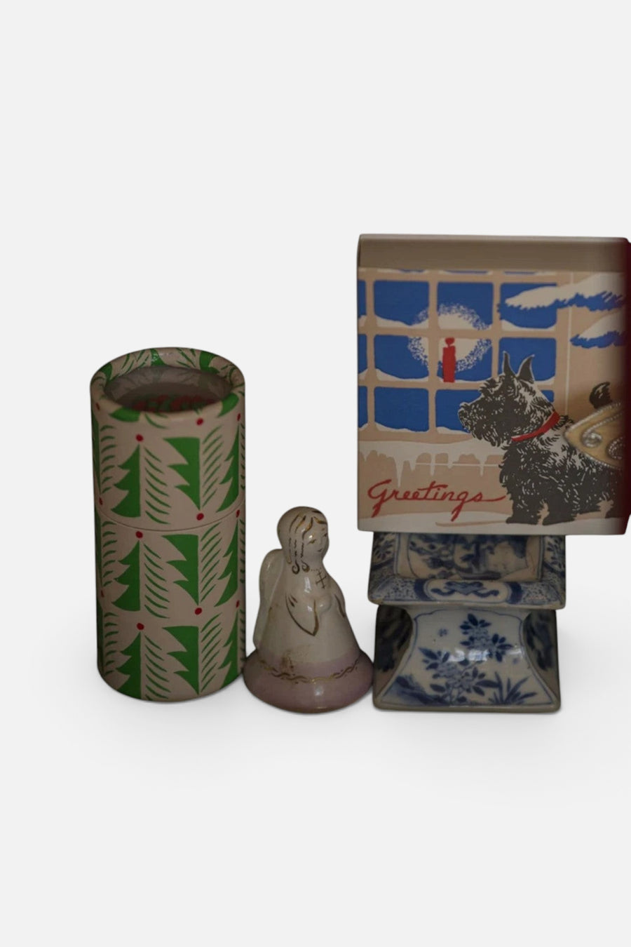 Archivist Conifer Large Cylinder Matches – side view