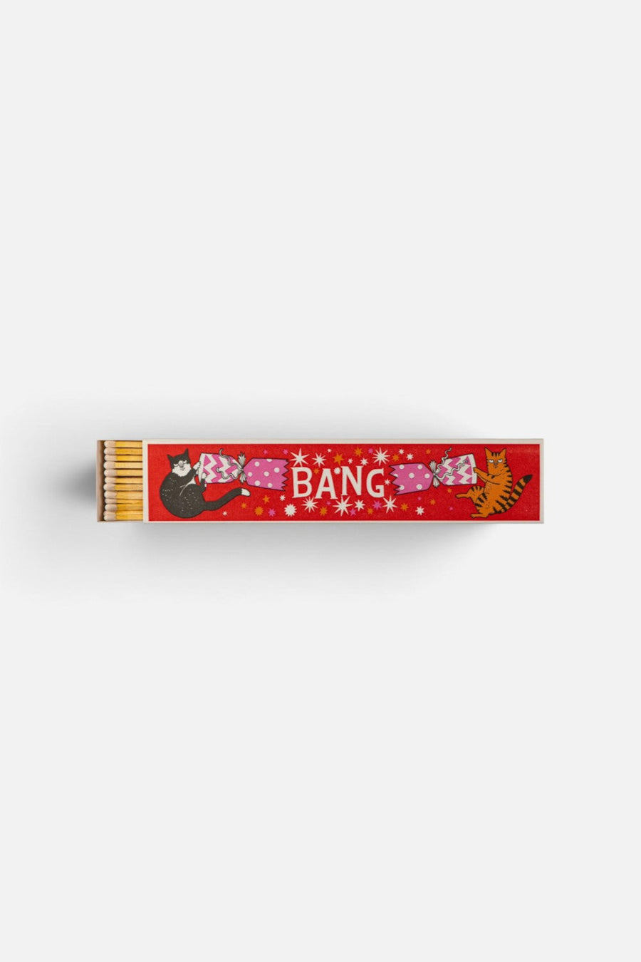 Archivist Cracker Cats Long Matches – front view