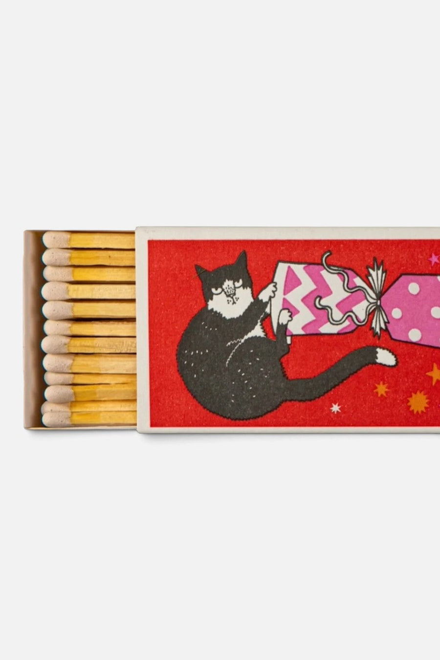 Archivist Cracker Cats Long Matches – side view