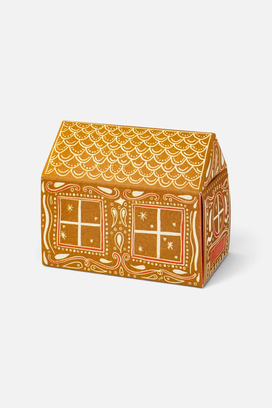 Archivist Gingerbread House Matches – detail