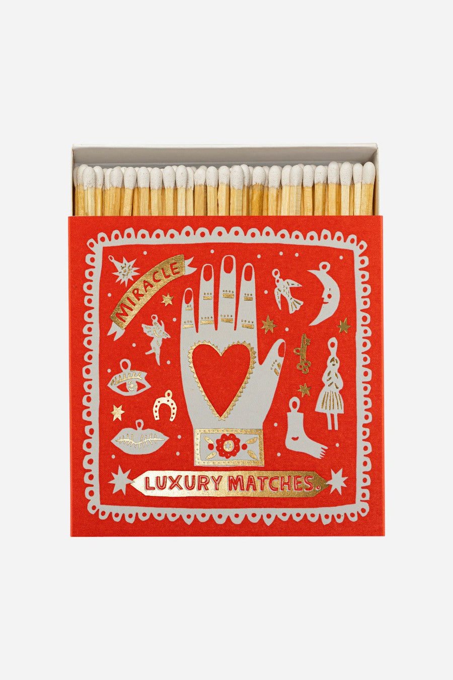 Archivist Limited Miracle Square Matches – front view
