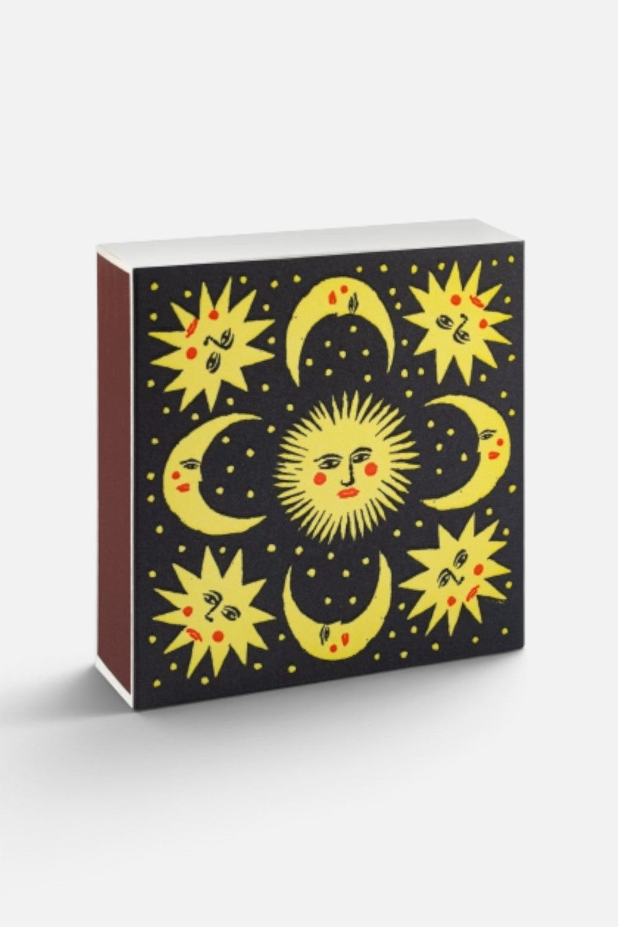 Archivist Moon And Sun Square Matches – front view