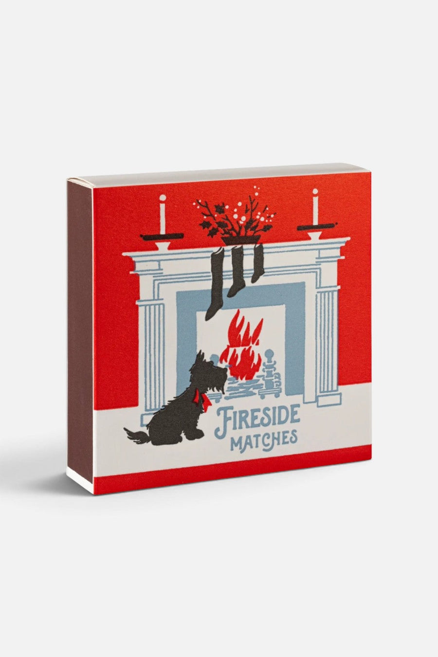 Archivist Scotty Dog Fireside Square Matches – back view