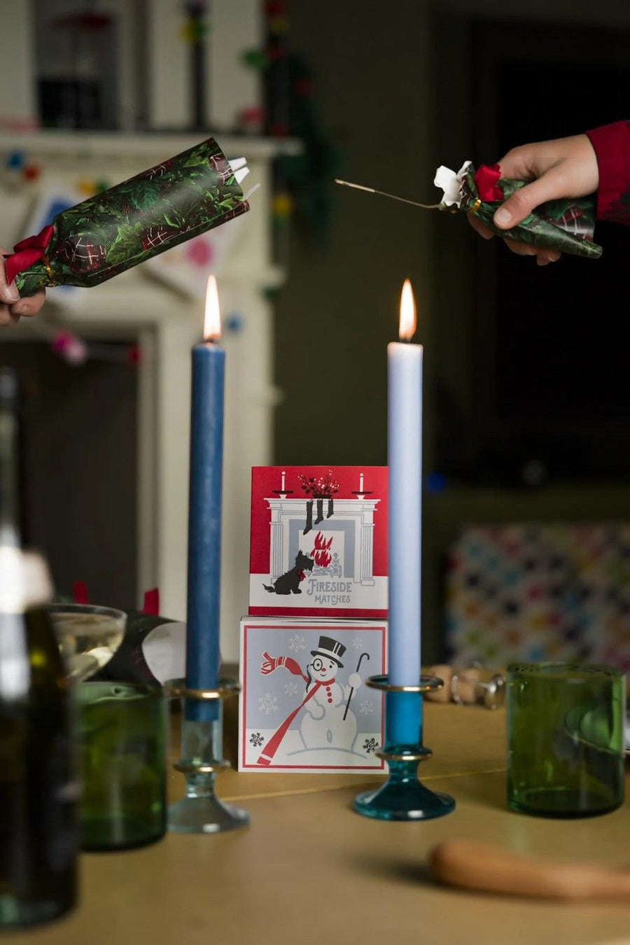 Archivist Scotty Dog Fireside Square Matches – detail