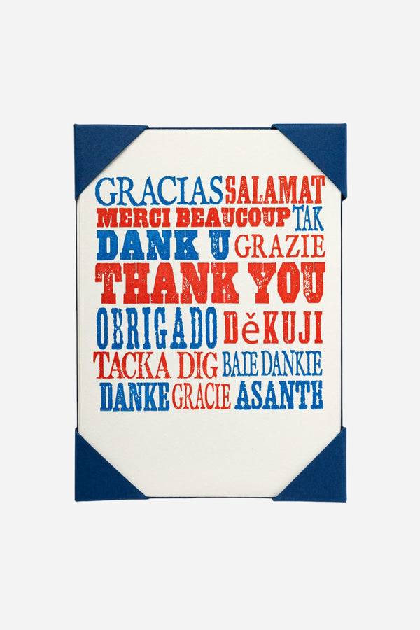 Archivist Thank You Letterpress Cards