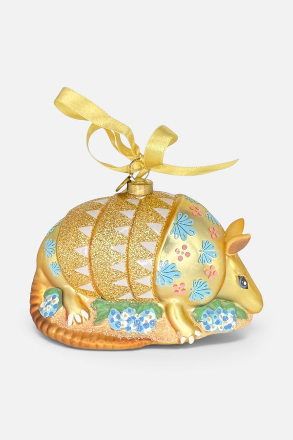 Armadillo Blown Glass Ornament, 2026 Edition