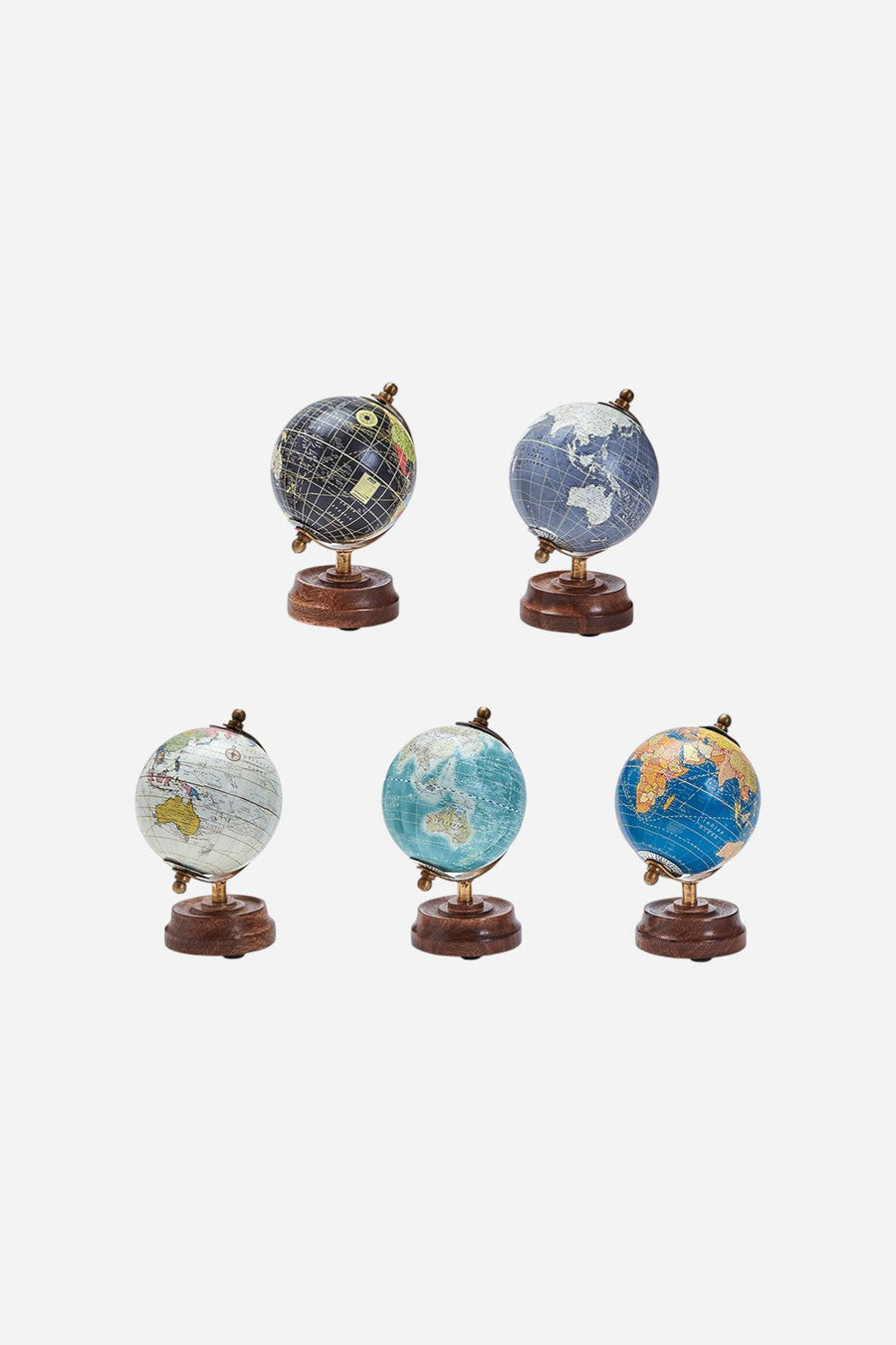 Around the World Mini Globe – back view