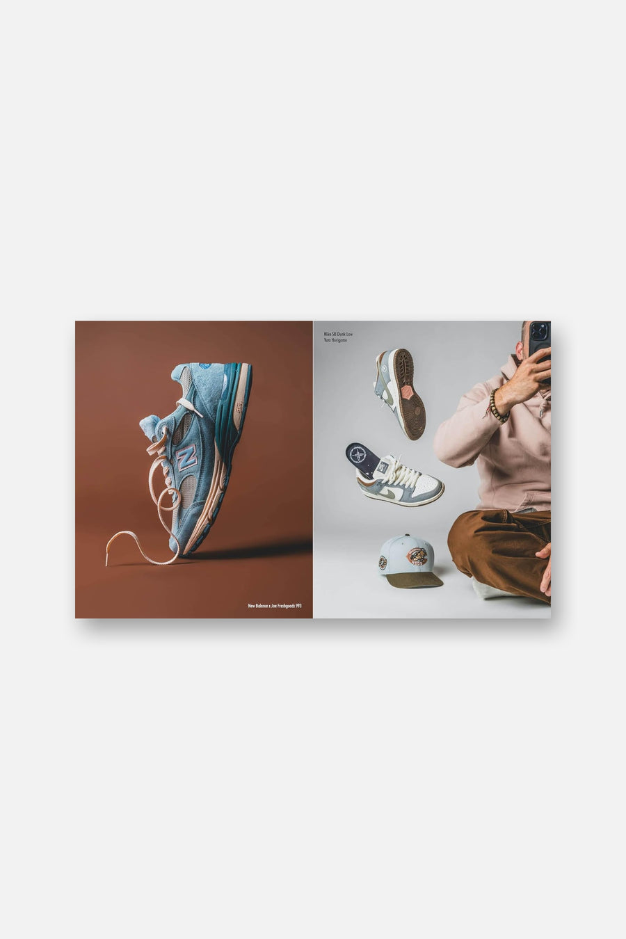 Art Of The Sneaker Hardcover Book – side view
