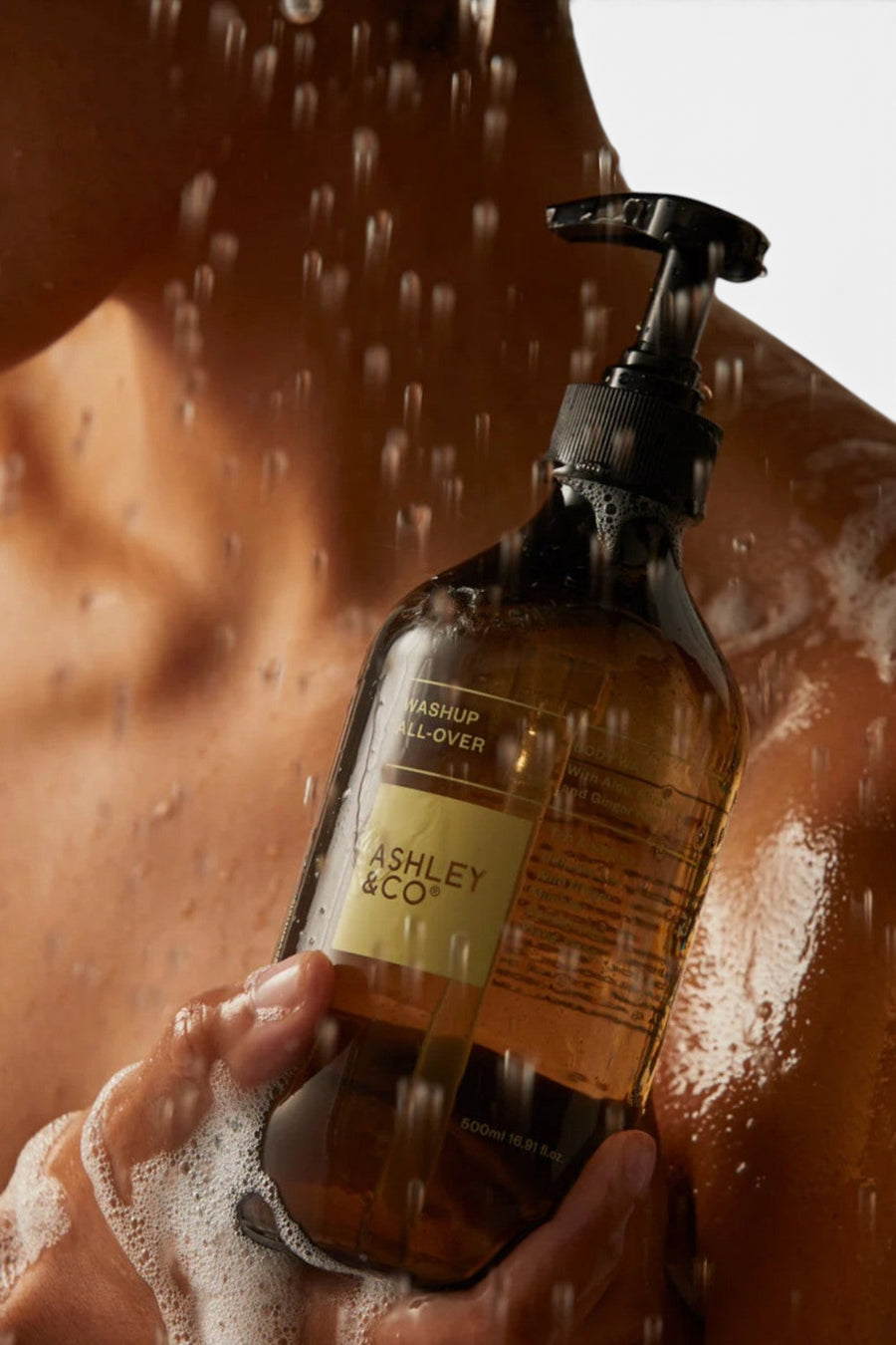 Ashley & Co. Washup All-Over Botanical Body Wash – back view