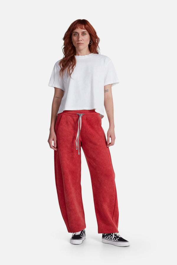 ASKK NY Cancun Sweatpant in Vintage Red
