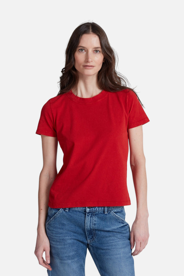 ASKK NY Classic Tee in Vintage Red