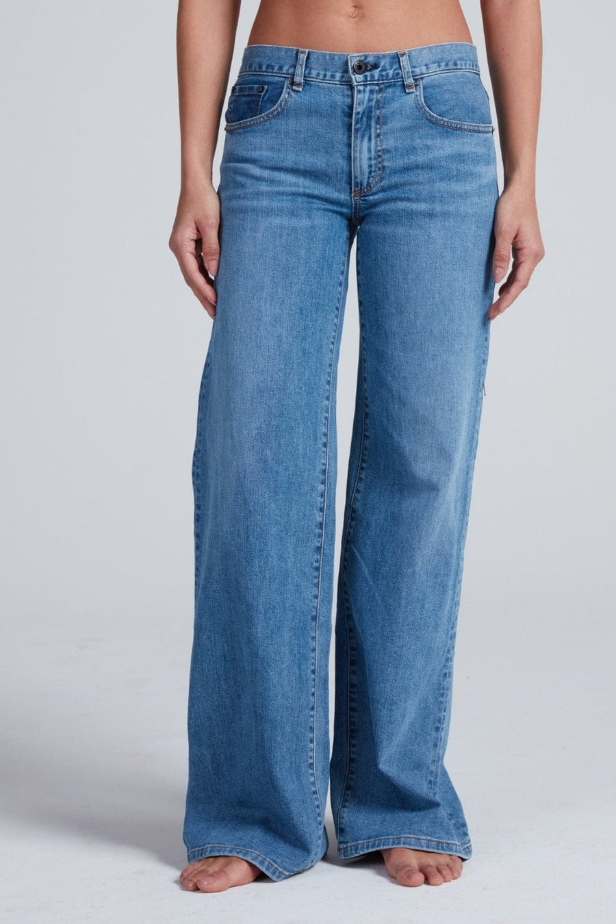 ASKK NY Cool Cat Jean in Clean Berkeley – back view
